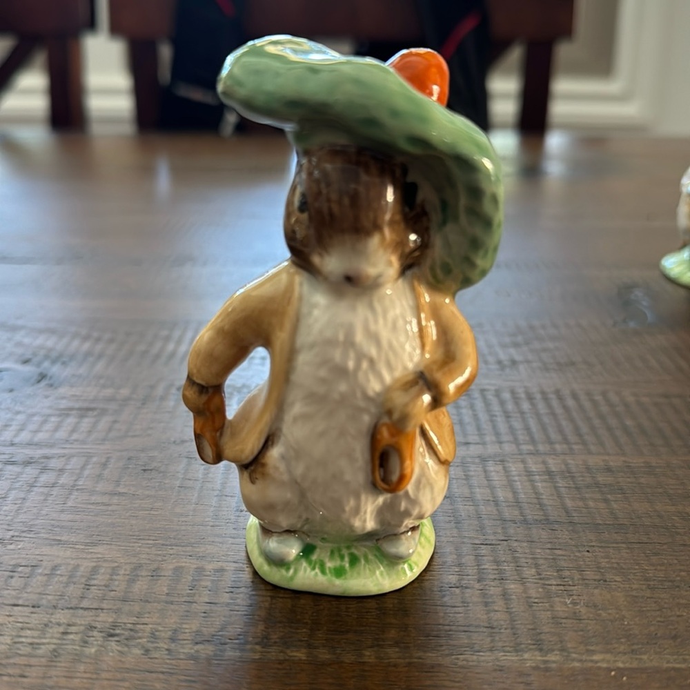Benjamin Bunny 1948 Beswick England Warne Co Figurine Vintage